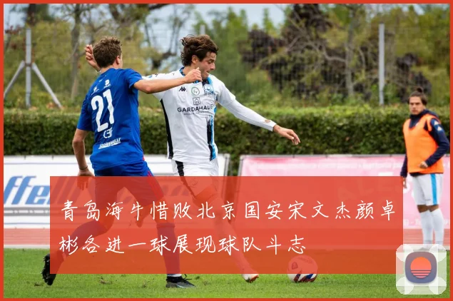 青岛海牛惜败北京国安宋文杰颜卓彬各进一球展现球队斗志